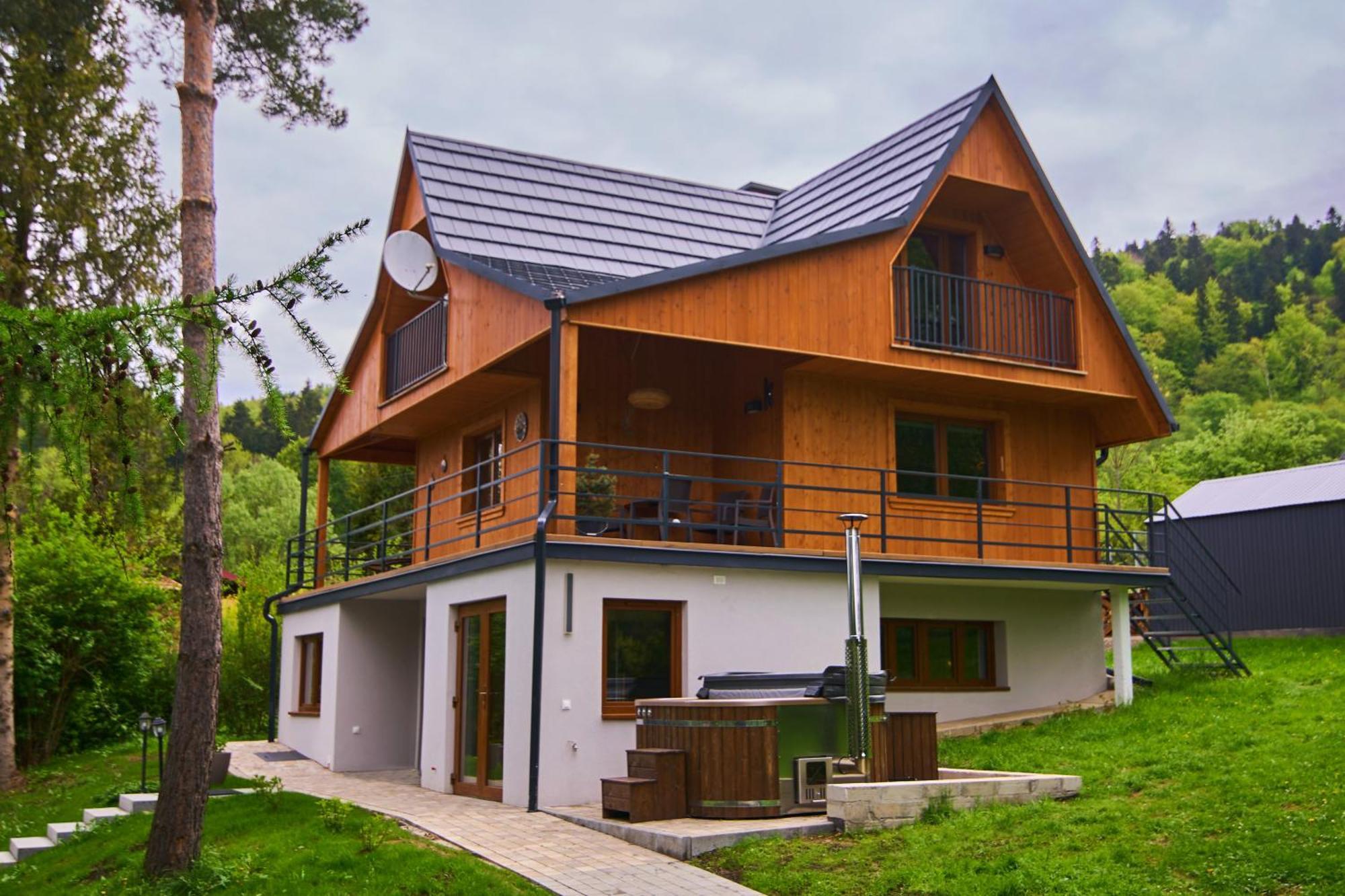 Tylko Tu Bieszczady, Balia, Sauna Baligród Exterior foto